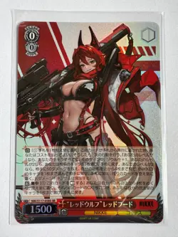 Weiss Schwarz NIKKE NIK/S117-058S SR Red Hood Anime Trading Card - US SELLER - Image 1
