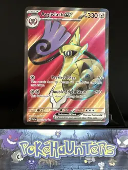Pokemon Card Aegislash ex 230/182 Paradox Rift Ultra Rare Full Art Near Mint - Image 1