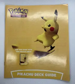 3 Lot Pokemon Trading Card Game Booklets / 2 Deck Guides * 1 Advanced Rulebook - Image 2