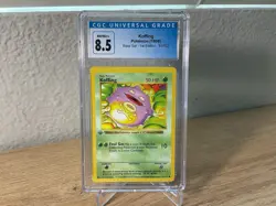 CGC 8.5 Koffing 1999 Base Set Shadowless 1st Edition 51/102 Pokemon Card psa - Image 1