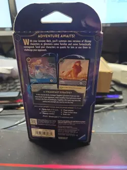 Disney Lorcana TCG Starter Deck Steel And Sapphire The first Chapter 60 Cards - Image 2