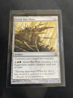 MtG X1 Gruul War Plow Guildpact Magic The Gathering (Artifact) - Image 1