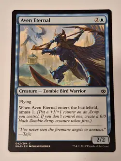 Aven Eternal - War of the Spark - Magic the Gathering MTG Nice! - Image 1