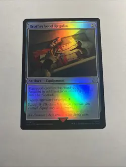 Brotherhood Regalia - Universes Beyond: Assassin's Creed Foil + Bonus Rare!!! - Image 1