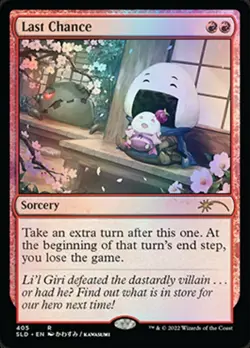 [1x] Last Chance (405) - Foil Near Mint, English Secret Lair MTG Magic - Image 1