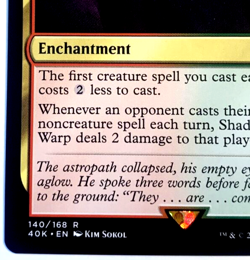 MTG Shadow in the Warp Warhammer 40,000 140/168 NM - Image 4