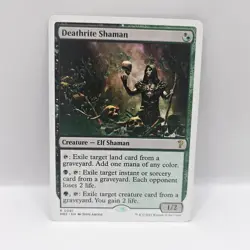 Deathrite Shaman NM #81 MTG Mystery Booster 2 (White Border Frame) - Image 1
