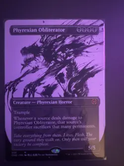 Phyrexian Obliterator (Showcase) Phyrexia: All Will Be One Regular - Image 1