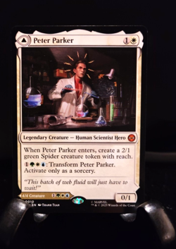 MTG Peter Parker Amazing Spider-Man Mythic M 0010 SPM Marvel's Spider-Man NM - Image 2