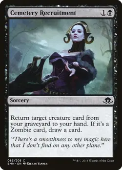 Cemetery Recruitment - Eldritch Moon 083/205 - MTG - LP - Regular Common - Image 1