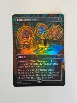 Extraplanar Lens (Borderless) Commander Masters Foil Magic the Gathering MTG - Image 1