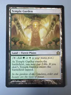 Temple Garden - Return to Ravnica Regular Magic The Gathering MTG - NM - Image 1