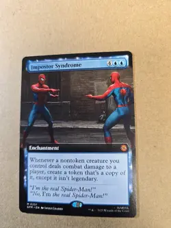 Impostor Syndrome (Extended Art) Marvel's Spider-Man Regular MTG - Image 1