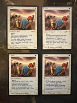 *** ARABIAN NIGHTS 4x Camel *** NM-Mint! - DUTY PAID - Magic MtG - Image 1