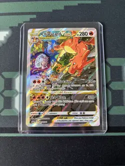 Pokemon TCG Charizard VSTAR Black Star Promo SWSH262 Holo Card - Image 1