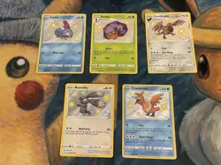 Pokemon Card Lot Of 5 Shining Fates Baby Shinies - Image 1