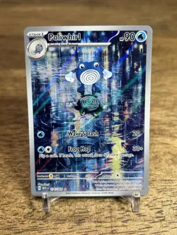Poliwhirl IR 2023 Scarlet & Violet:151 176/165 Illustration Rare Pokemon English - Image 1