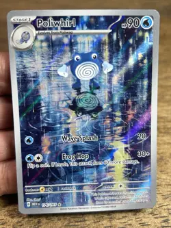 Poliwhirl IR 2023 Scarlet & Violet:151 176/165 Illustration Rare Pokemon English - Image 3