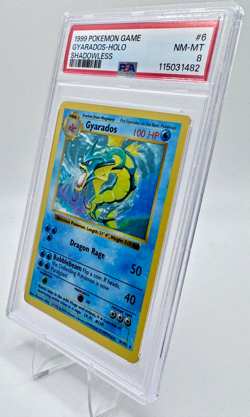 Gyarados Base Set Shadowless 6/102 Holo PSA Pokemon Cert #115031482 Fresh Grade - Image 4
