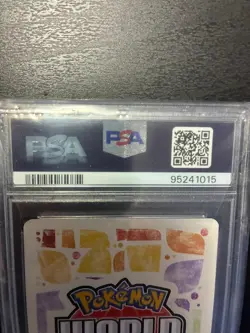 2010 Pokemon Promo World Champ - Happy Luck Gyarados Stormfront PSA 9 - Image 3