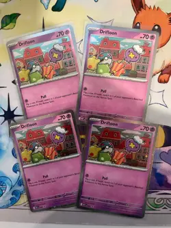 4x Drifloon Promo (MEP 005) - Mega Evolutions - Pokemon TCG - NM - Image 1