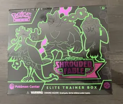Pokemon Shrouded Fable ETB Pokemon Center Exclusive Elite Trainer Box - Image 1