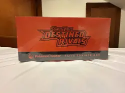 Pokemon Destined Rivals ETB Elite Trainer Box Pokemon Center Exclusive Sealed - Image 4