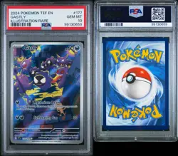 Pokemon Gastly 177/162 PSA 10 Gem Mint SV Temporal Forces Illustration Rare FA - Image 3