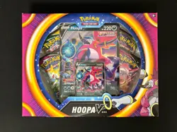 POKEMON TCG Hoopa V Box Fusion Strike Sword & Shield Factory Sealed - Image 1