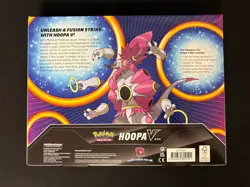 POKEMON TCG Hoopa V Box Fusion Strike Sword & Shield Factory Sealed - Image 2