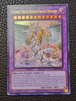 Ultimate Crystal Rainbow Dragon Overdrive (Ultra Rare) SDCB-EN042 Yu-Gi-Oh - Image 1