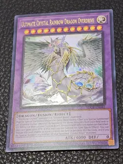 Ultimate Crystal Rainbow Dragon Overdrive (Ultra Rare) SDCB-EN042 Yu-Gi-Oh - Image 2