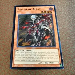 Yu-Gi-Oh! Fallen of Albaz -OP19-EN001- Ultimate Rare- Unlimited NM! - Image 1