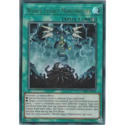 World Legacy Monstrosity Yu-Gi-Oh! DANE-EN059 1st Ultra Rare - Image 1