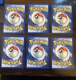 1st Edition Team Rocket Pokemon Card Lot (6) WOTC LP Vintage - Image 4