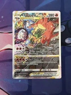 Pokemon TCG Charizard VSTAR Black Star Promo SWSH262 Holo Card NM Condition - Image 1