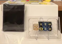 Gardevoir Mega Evolutions ETB card Sleeves and Dice - Image 2