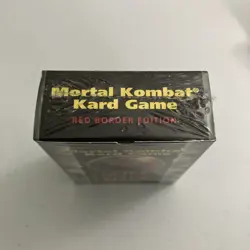 1992 Mortal Kombat Kard Game 60 Card Red Border Starter Deck New Sealed Vintage - Image 3