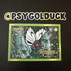 Pokemon Safari Pokemon Card TCG Peru Set Butterfree - Image 1