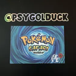 Pokemon Safari Pokemon Card TCG Peru Set Caterpie - Image 2