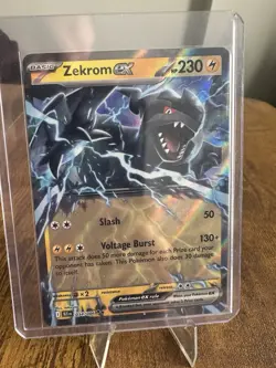 Pokemon Zekrom EX TCG Card 034/086Sv: Black Bolt English Double Rare - Image 1