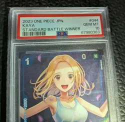 PSA10 One Piece Card Kaya Standard Battle Winner Promo OP03-044 2023 DDP - Image 3