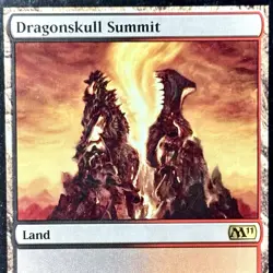 Dragonskull Summit - Reg - MTG - Magic 2011 - M11 - 223/249 - RARE ~ LP - Image 1
