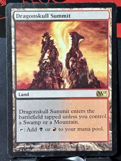 Dragonskull Summit - Reg - MTG - Magic 2011 - M11 - 223/249 - RARE ~ LP - Image 3