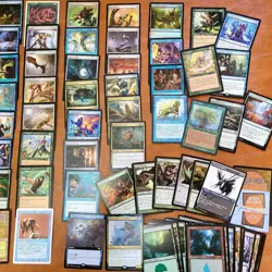 Magic Whole COMMANDER Deck MTG - Toxic Poison infects Proliferate Green Blue Fun - Image 2