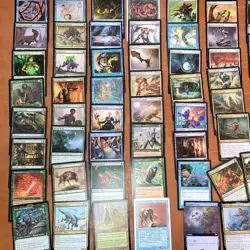 Magic Whole COMMANDER Deck MTG - Toxic Poison infects Proliferate Green Blue Fun - Image 3