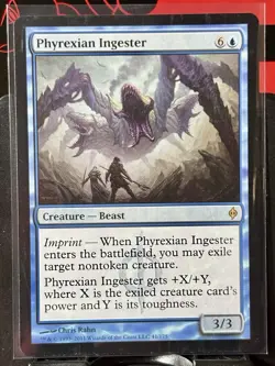 Phyrexian Ingester - Reg - MTG - New Phyrexia - 41/175 - RARE ~ LP - Image 2