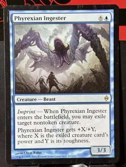 Phyrexian Ingester - Reg - MTG - New Phyrexia - 41/175 - RARE ~ LP - Image 3