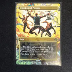 Multiversal Passage 0206 Regular (Borderless) MTG SPIDERMAN - Image 1