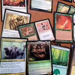 Complete Deck of Magic: the gathering Cards 100 MTG Commander Poison Green White - Image 5
